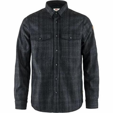 Fjällräven Men Övik Shirts Dark Grey PH130400 Philippines